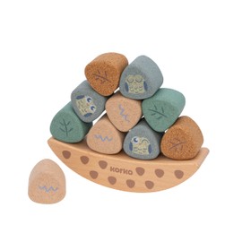 korko Coco's Balance Nest: Stimulates the Imagination with Stacking Fun and Fun Forest Motifs