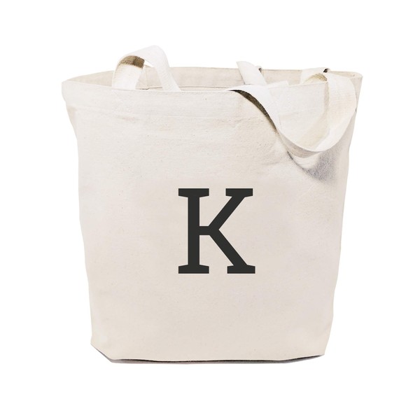 The Cotton & Canvas Co. Personalized Modern Monogram Initial K