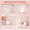 8 Pcs Makeup Sponge Set 3 Shapes Beauty Blender Kit