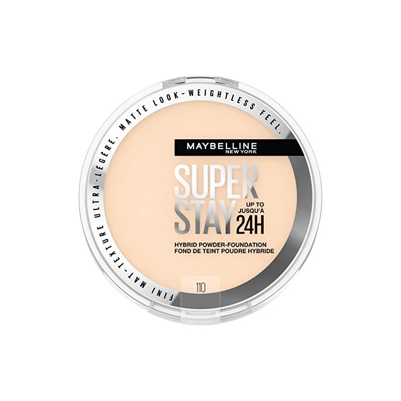 Maybelline Super Stay 24hr Hybrid Powder Foundation Medium Full Coverage