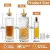 Bitters Bottle and Cocktail Atomizer - Classic Design Glass Bottles