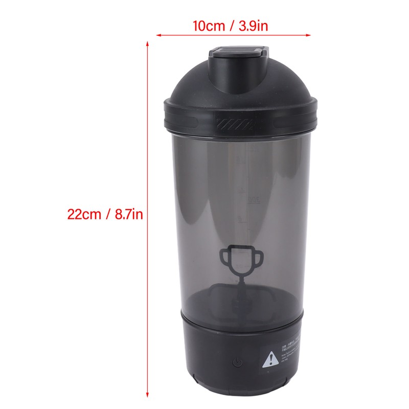 Electric Protein Shaker Bottle Portable Rechargeable Mixer Cup for Protein