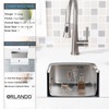 ORLANDO 13x13 inch Undermount Bar Sink, 18-Gauge Stainless Steel Single