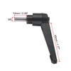 sourcing map 2pcs Adjustable Clamping Lever Handle M5 x 10mm