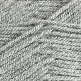 Knit Picks Brava Recycle Gray 100% Acrylic DK Weight Yarn for Knitting and Crocheting, Light Weight Soft Yarn for Washable Projects (Pete)