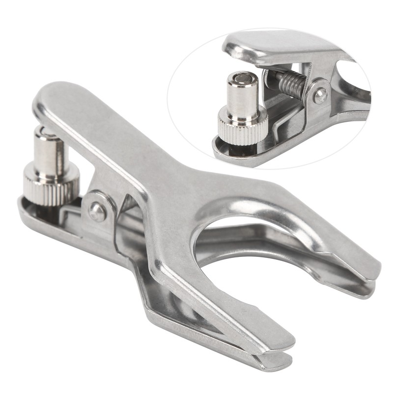 Spherical Pinch Clamp Stainless Steel Spherical Joint Clamp Holder Pinch