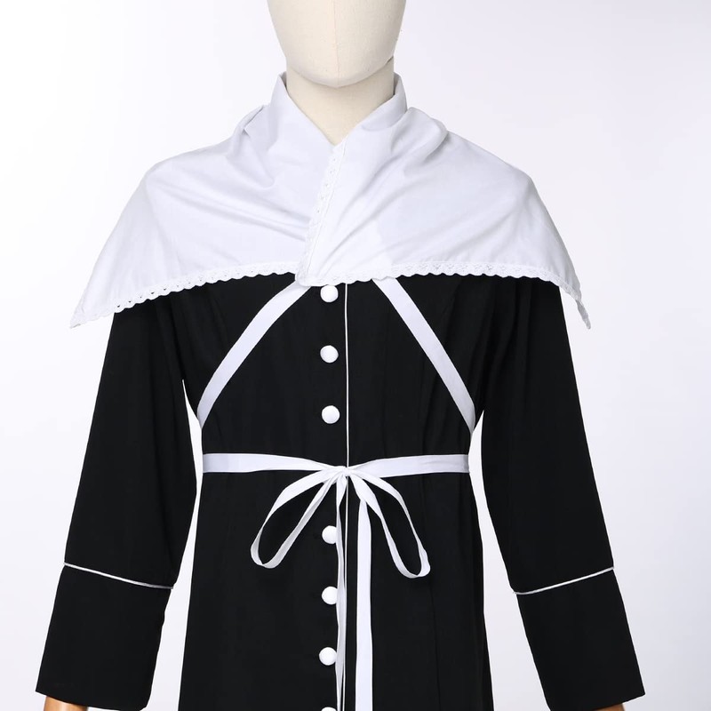 BLESSUME Church Priest Alter Amice, White, Large