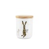 Purely Home Small Ceramic Decaf Tea Storage Canister - Hares