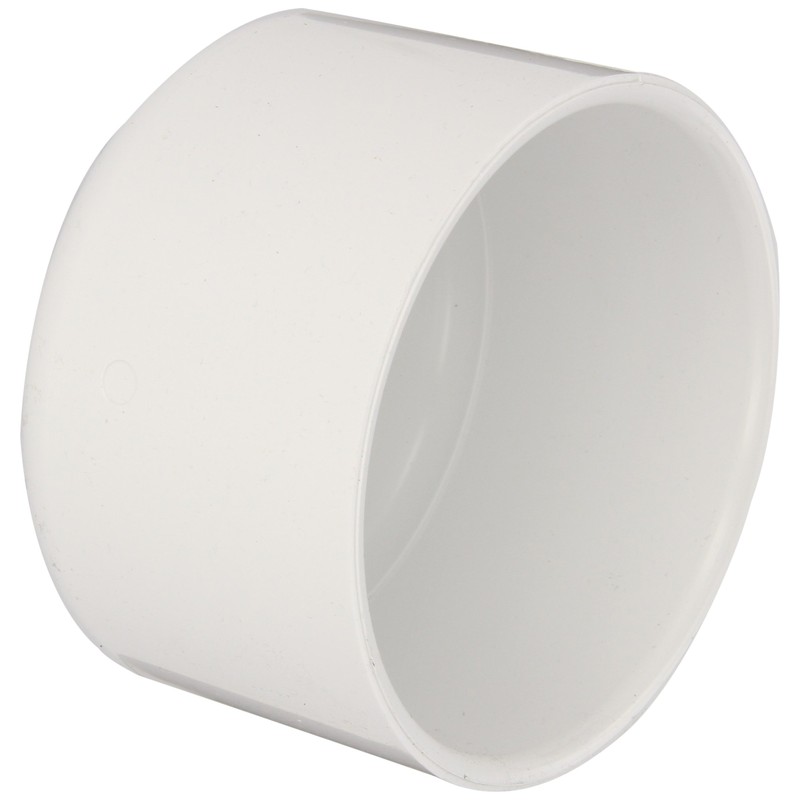 Spears 447 Series PVC Pipe Fitting, Cap, Schedule 40, 1"