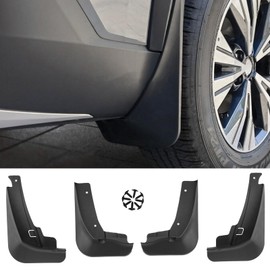 YEE PIN Compatible with N-issan Qashqai J12 2022-2025 Mud Flaps Accessories Edge Protection Mudguard Front Rear Splash Guard Mudguard Scratch-Resistant Prevents Stones and Mud Flaps