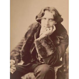 Oscar Wilde Photograph - Historical Artwork from 1882 - (5" x 7") - Matte