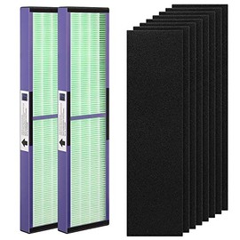 Cabiclean 2-Pack FLT4850PT True HEPA Replacement Filter B Compatible for Germ Guardian Pet Pure Treatment Air Purifier for AC4900, AC4825, AC4850PT, CDAP4500, AC4300, AC4300BPTCA, AP2200CA,BXAP148