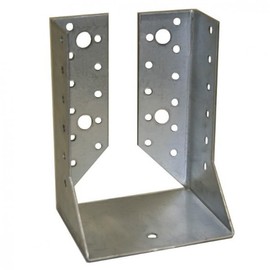 Joist hanger inside for beams 100 x 170 mm, hot-dip galvanised steel, 1 piece beam connector, metal shoe