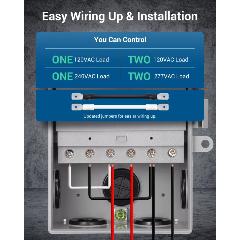 Dewenwils DEWENWIL WiFi Pool Pump Timer, Heavy Duty Wireless Controller