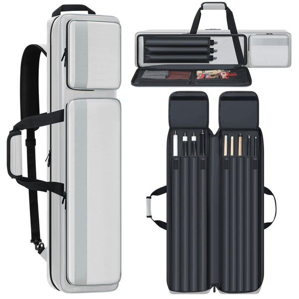 Billiard Stick Bag - Soft Padded 4x5 Pool Cue Case