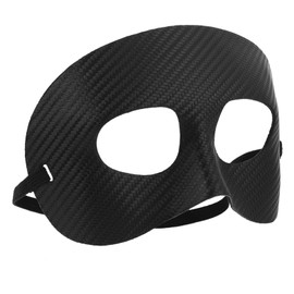 OHPHCALL Nose Guard Face Mask for Sports Black Adult Protective Mask for Football Basketball Cheek Nose Protection for Men Versatile Design for Competitive Use