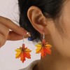 3Pairs Fall Earrings 2024 Thanksgiving Earrings for Women Fall Pumpkin