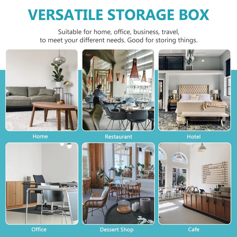 SUPVOX Aluminum Hard Case Briefcase Box Lockable Flight Case Portable