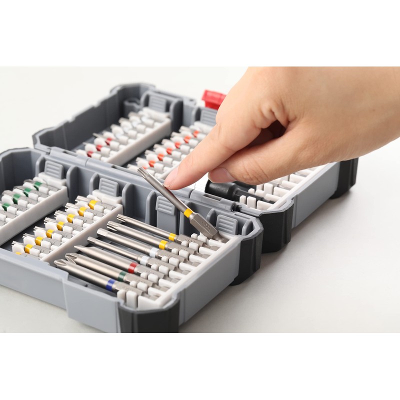 Bosch Professional 2607017464 cordless screwdriver, accessories pick and click set,