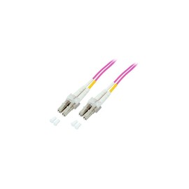 EFB-Elektronik LC – LC 50/125 10 m Fibre Optic Cable 10 m LC LC Fibre Optic Cable – Purple (10 m OM4 LC/LC, Purple)