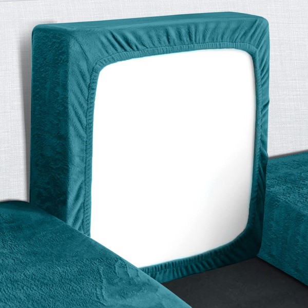Yeahmart Sofa Seat Cushion Cover, Sofa Cushion Slipcovers Stretch Velvet,