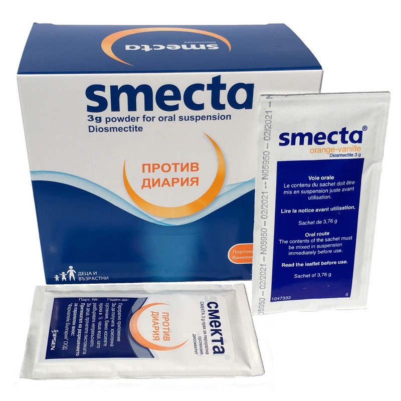  SMECTA 30 sachets. A new step in treating diarrhoea