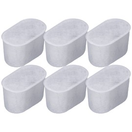 Filtros de Agua de 6 Uds, Filtro de Agua para Máquina de café de Carbón Activado, Núcleo de Filtro para Cafetera de Carbón Activado Apto para