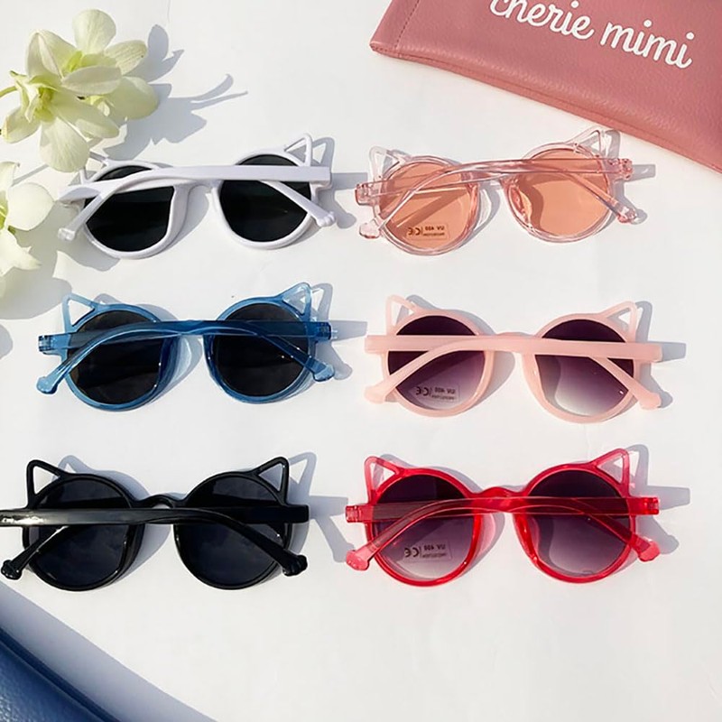 Sheri Mimi 522391022 Sunglasses Kids Sunglasses with Case CAT Ears