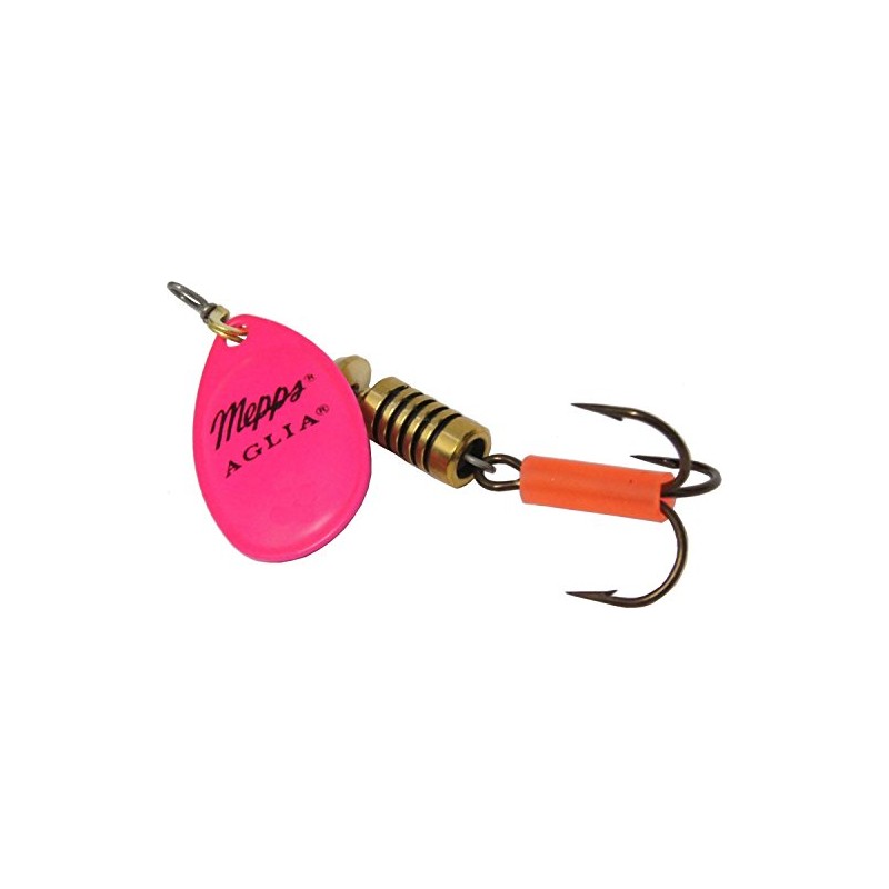 Mepps Aglia Fluo Pink Spinner Size 3 6.5g