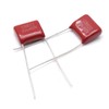 Xiaoyztan 100 Pcs 400V 104J 0.1uF Radial Pins Metallized Polypropylene
