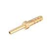 sourcing map Straight Brass Barb Fitting Reducer, Fit Hose ID