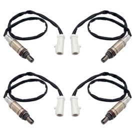 4Pcs Oxygen Sensor Downstream/Upstream O2 Sensor for Ford Mercury Lincoln, for Mazda Replace# 15717, 15716, 15664, ZZC318861.
