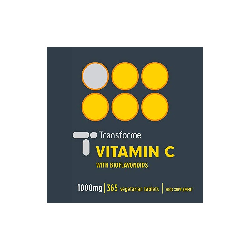 Vitamin C 1000mg | 365 Premium Vegan & Vegetarian Tablets