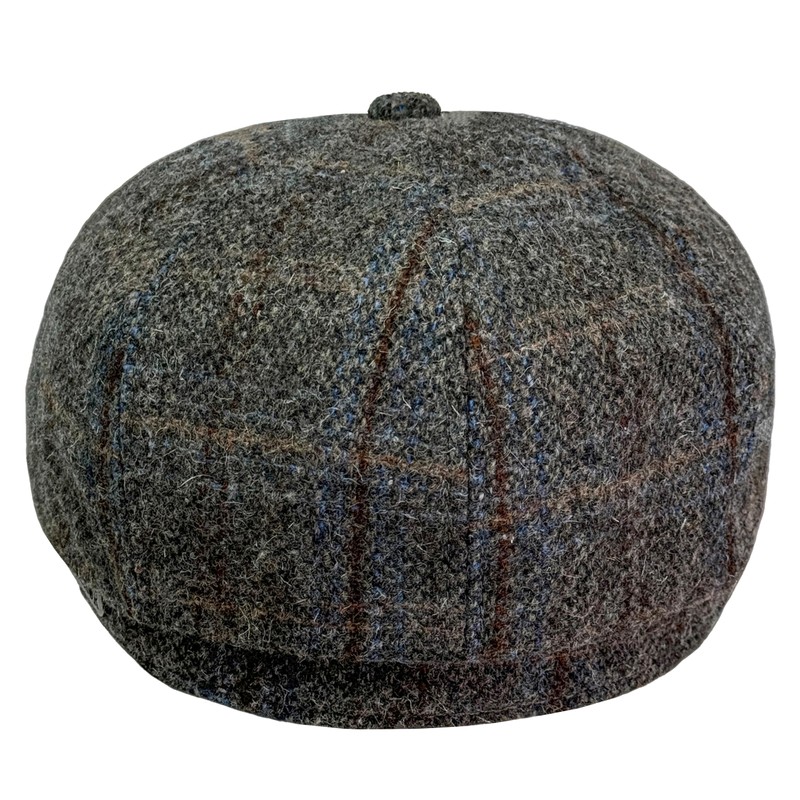 WEROR WEROR-433.1 Men's Flat Cap with Peak, Checked Hat with