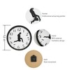 Sveudvdis Ministry of Silly Silent Walks Clock, 12 inch Non-Ticking