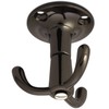 JUNKER Design Triple Swivel Hook Black Chrome-Plated 53 x 50