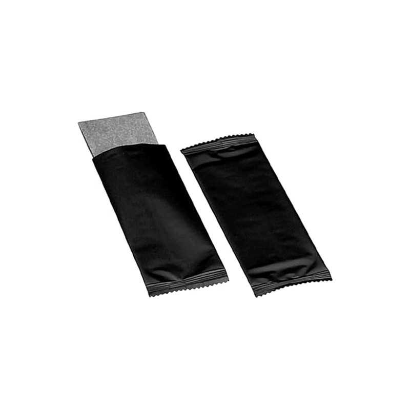 OCS Premium Rayon Hot Towels, Black, 180x220mm, 1 Pack, 100