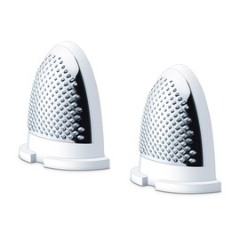 BeurerMP 55 Hornhautentferner Nachkaufset Hornhautraspeln entfernt Hornhaut, Schwielen und raue Stellen elektrisch manuell