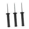 BESPORTBLE 3pcs Spring Ground Nail Football Flagpole Holder Soccer Training