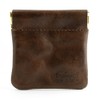 (EndMark) Genuine Leather Coin Case, Bag Type, Made in Japan,