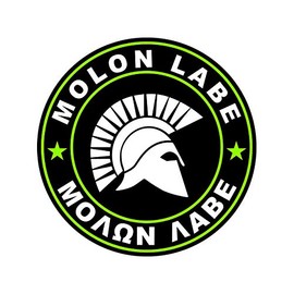 fagraphix Molon Labe Green Circle Sticker Decal Vinyl Come Take Them 2A v3d FA Vinyl - 6.00 Wide
