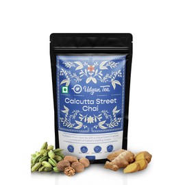Udyan Tea Calcutta Street Chai (250g) | Ginger, Cardamom, Nutmeg | Preservative-Free, No Added Sugar| Helps in Digestion & Reduces Stress