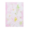 Briartw 3D Embossing Folder for Card Making,Lily Flowers Clear Plastic