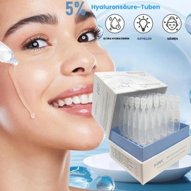 TORMAYS ANGEL SILK 5% Hyaluronic Acid Serum, Hyalurons?ure Glass Skin Serum, Feuchtigkeitsserum fr das Gesicht, 5% Hyalurons?ure-Tuben, Anti-Aging Korean Skincare (1pack-30pcs)