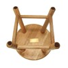 CONSDAN Kids Stool, Milking Stool, USA Grown Oak, Plant Stand,