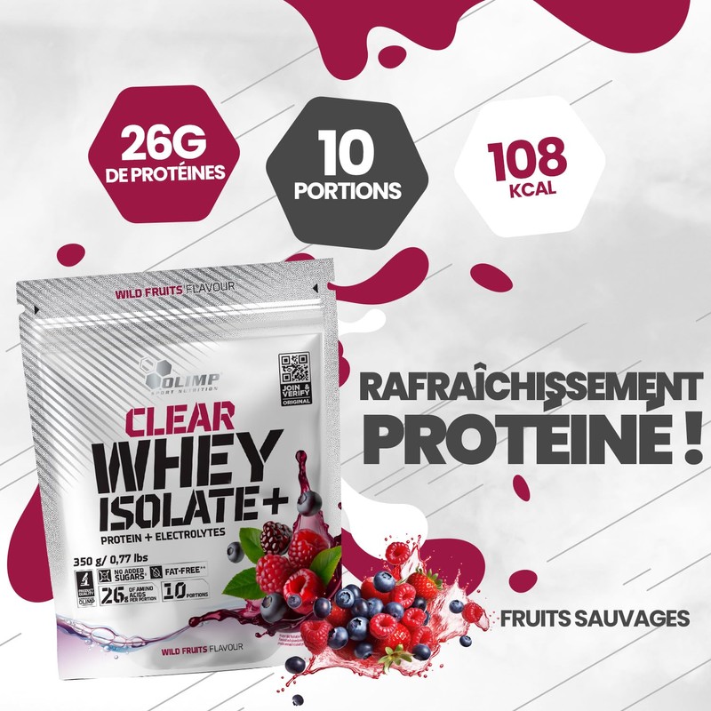 OLIMP SPORT NUTRITION Clear Whey Isolate (350 g) - Wild