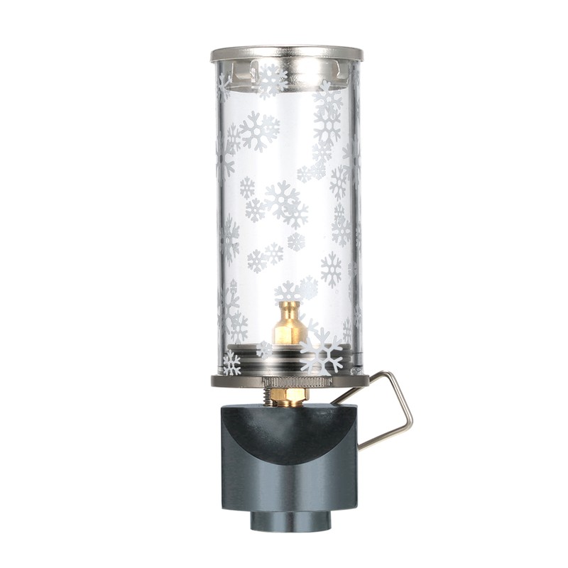 Portable Lamp Light Compact Butane Gas Light Lantern Outdoor Use