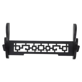 DOITOOL Flute Rack Wall Mount Flute Stand Wall Display Flute Holder Single Layer Swords Rack Samurai Swords Hanger