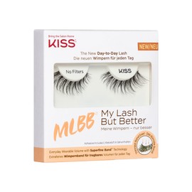 Kiss Lashes My Lash But Better - No Filters Black (1 Pack)