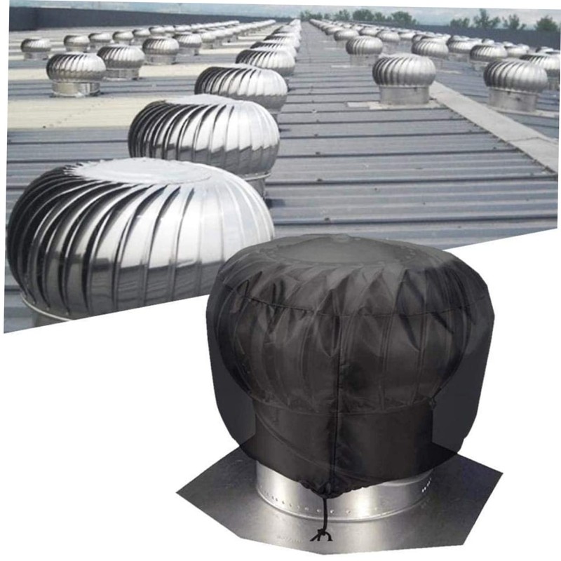 Gatuida Turbine Roof Vent Cover Dustproof Protective Cover for Roof